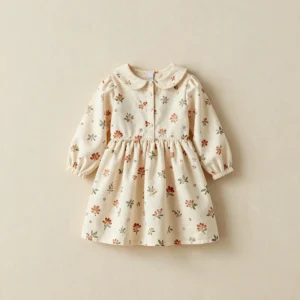 Vestido Cuello Bebé